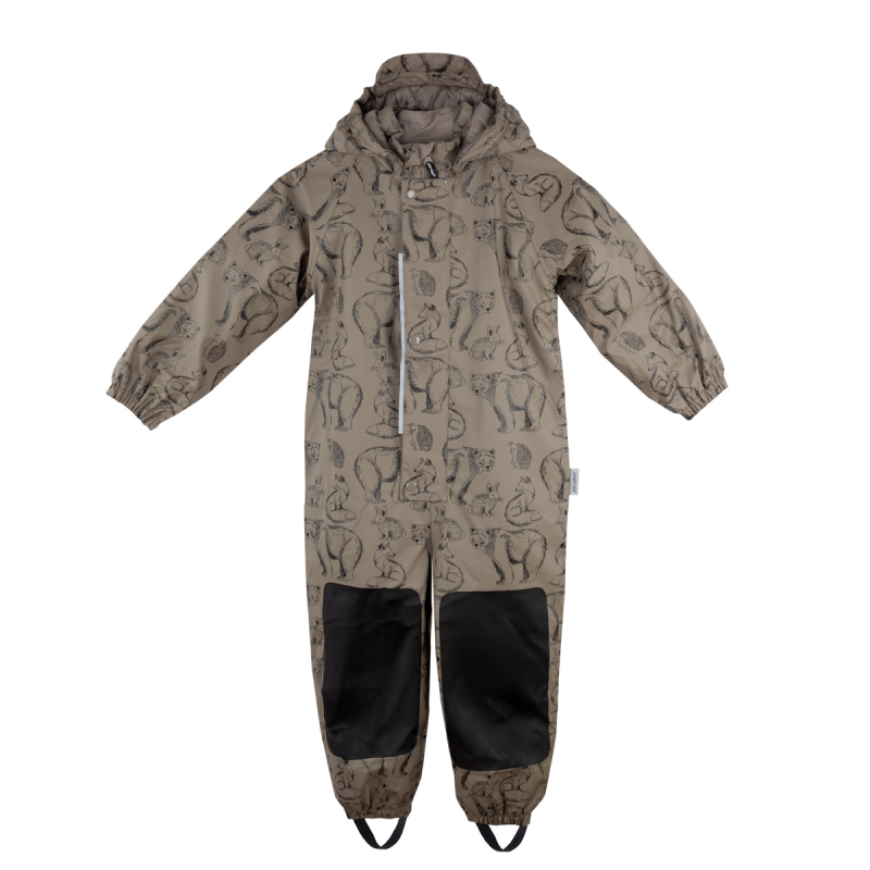 Jonathan tepitud voodriga vihmakombekas Pruun 1-1.png