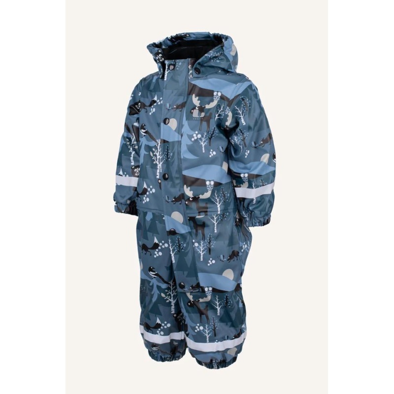 Lindberg Sweden veekindel fliisvoodriga kombekas, Blue Black 1-3.jpg