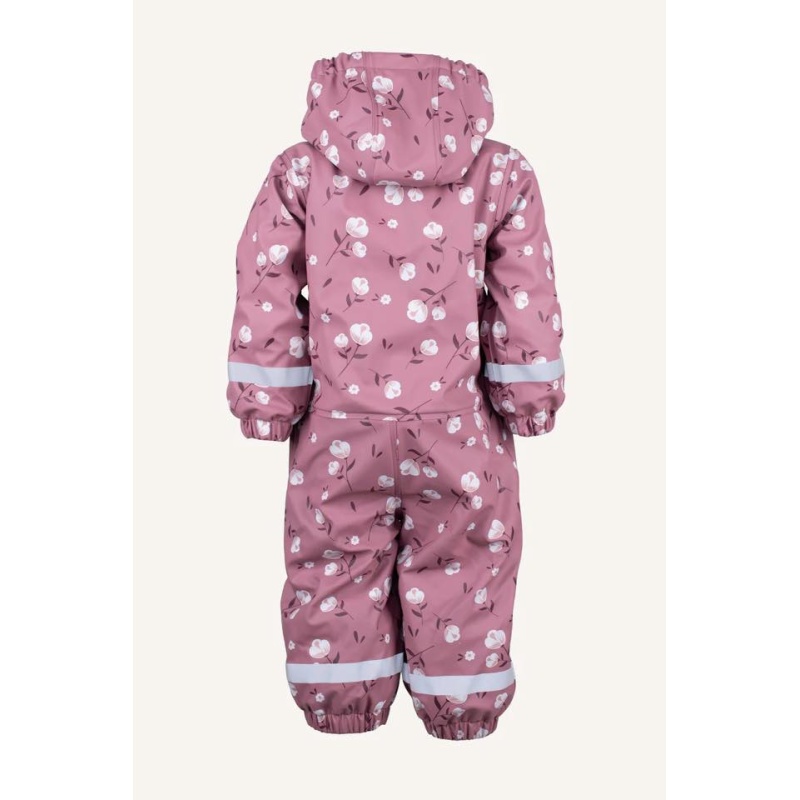 Lindberg Sweden veekindel fliisvoodriga kombekas, Dahlia White 1-2.jpg