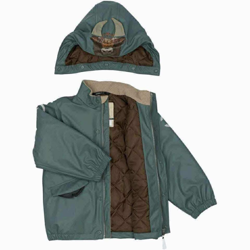 Mikk-Line tepitud voodriga vihmakomplekt Balsam Green 1-2.jpg