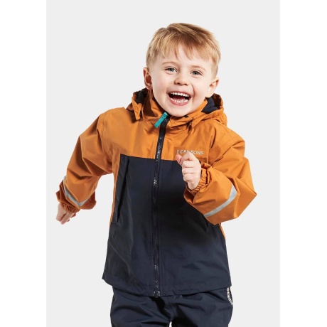 Didriksons Enso k/s shell jopet, Burnt Glow 