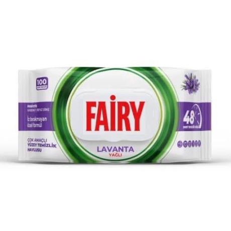 Fairy üldpuhastuslapid 100tk pakis, Lavendel