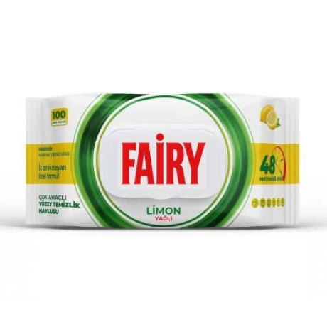 Fairy üldpuhastuslapid 100tk pakis, Sidrun