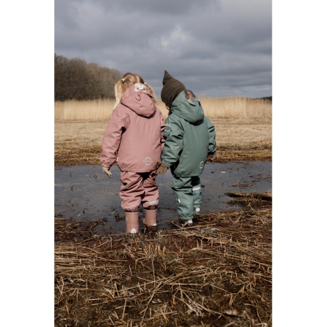 Mikk-Line tepitud voodriga vihmakomplekt Balsam Green